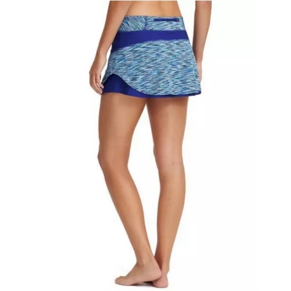 ATHLETA Spacedye Bustle Skort Blue Size XXS - Picture 3 of 6
